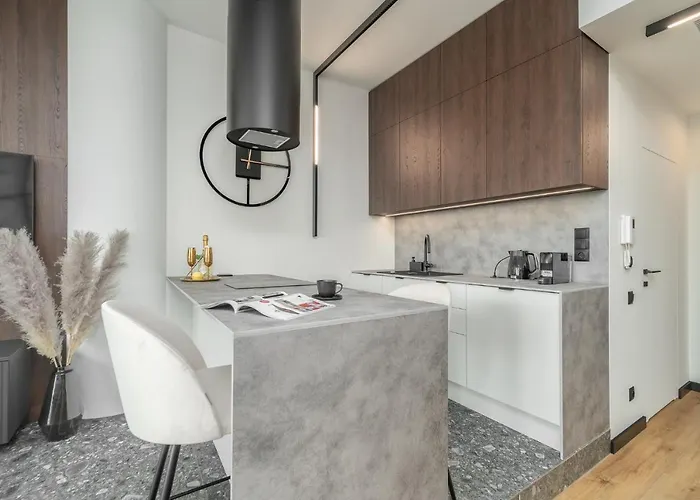 Comfy 20th Floor Hanza Tower - Sauna & Pool *